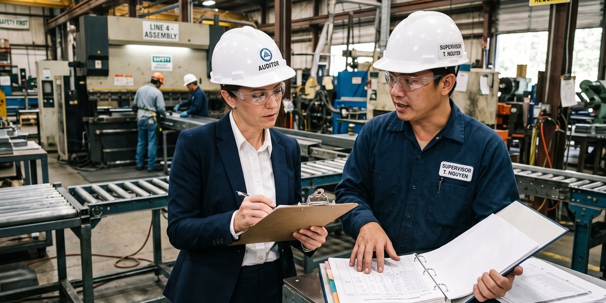 Factory inspection for Saudi Arabia product conformity certification